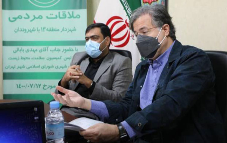 ملاقات مردمی عضو شورای اسلامی شهر با شهروندان منطقه ۱۳